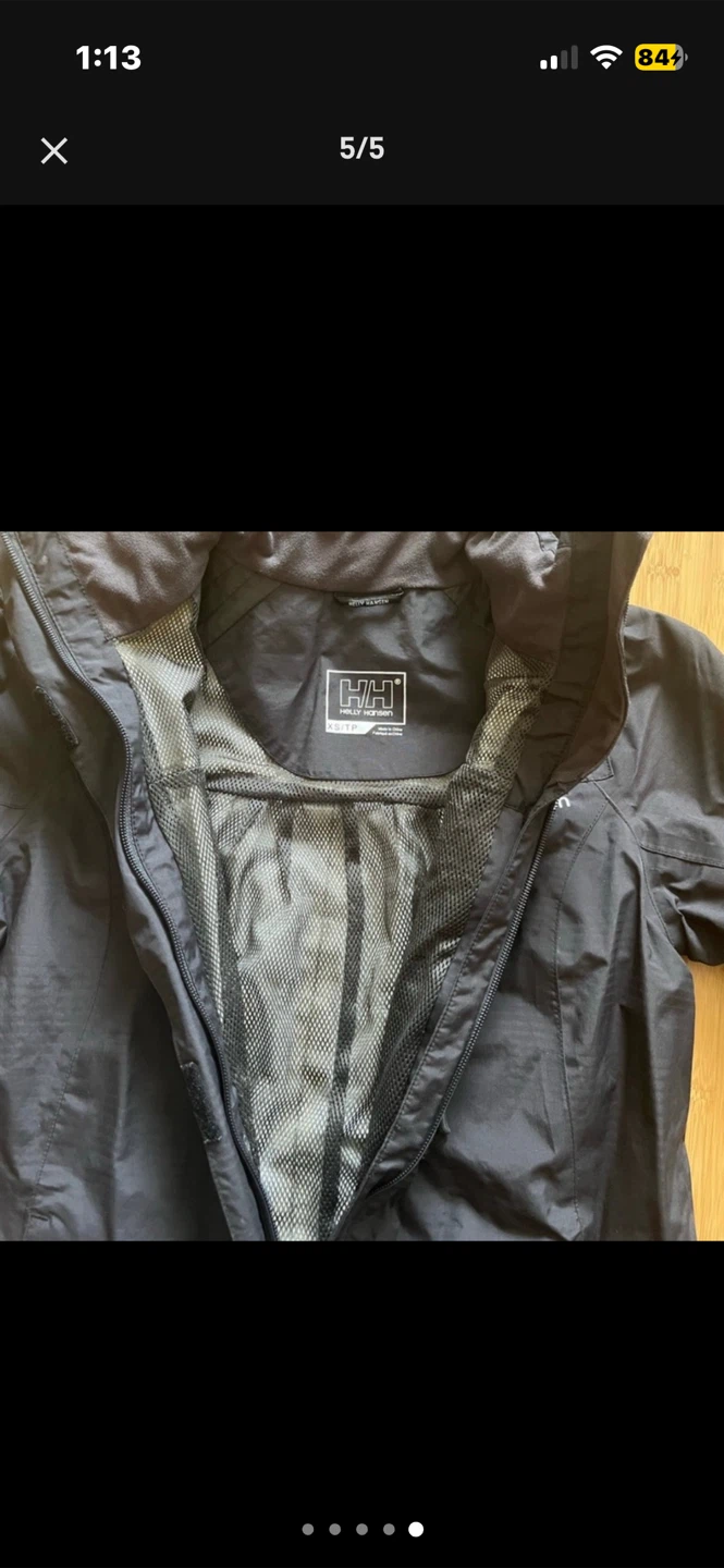Helly Hansen Women's Black Rain Jacket - photo 4