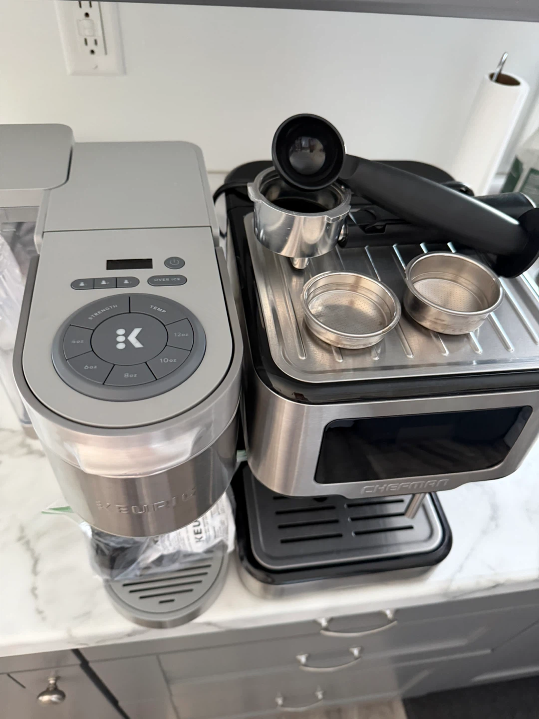Keurig Coffee Maker & Chefman Espresso Machine Bundle - photo 2