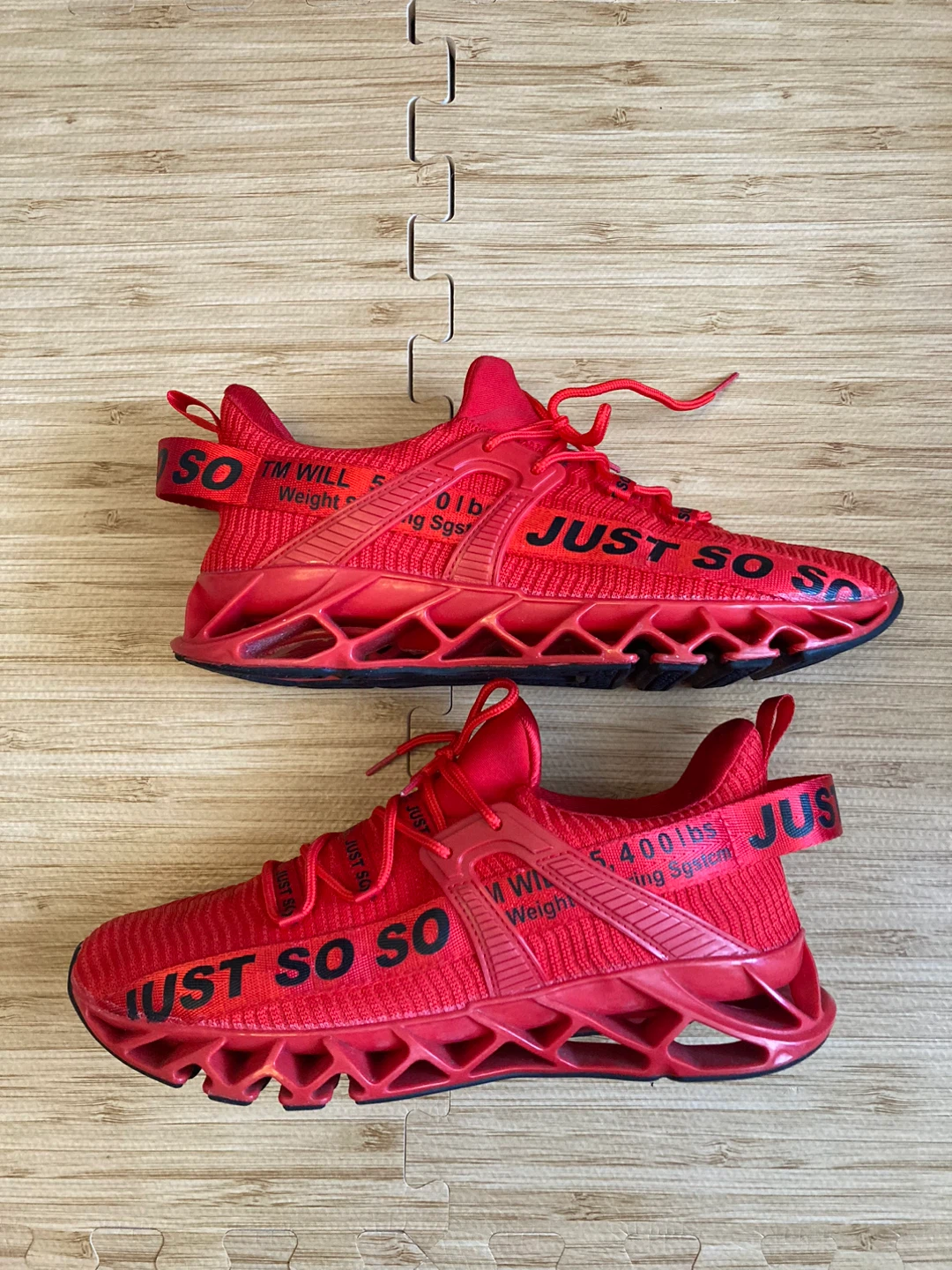 Just So So Red Sneakers - photo 2