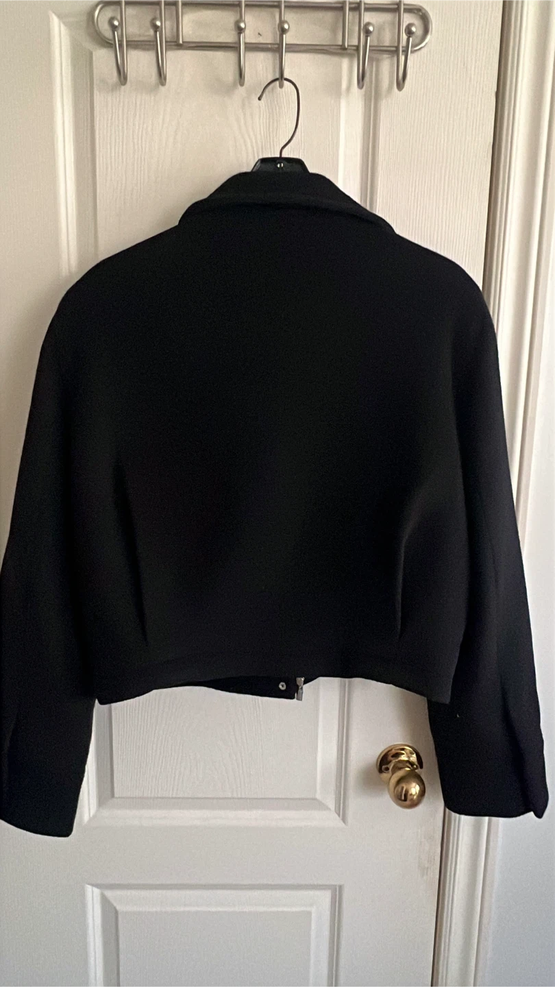 Zara Black Cropped Jacket - photo 4