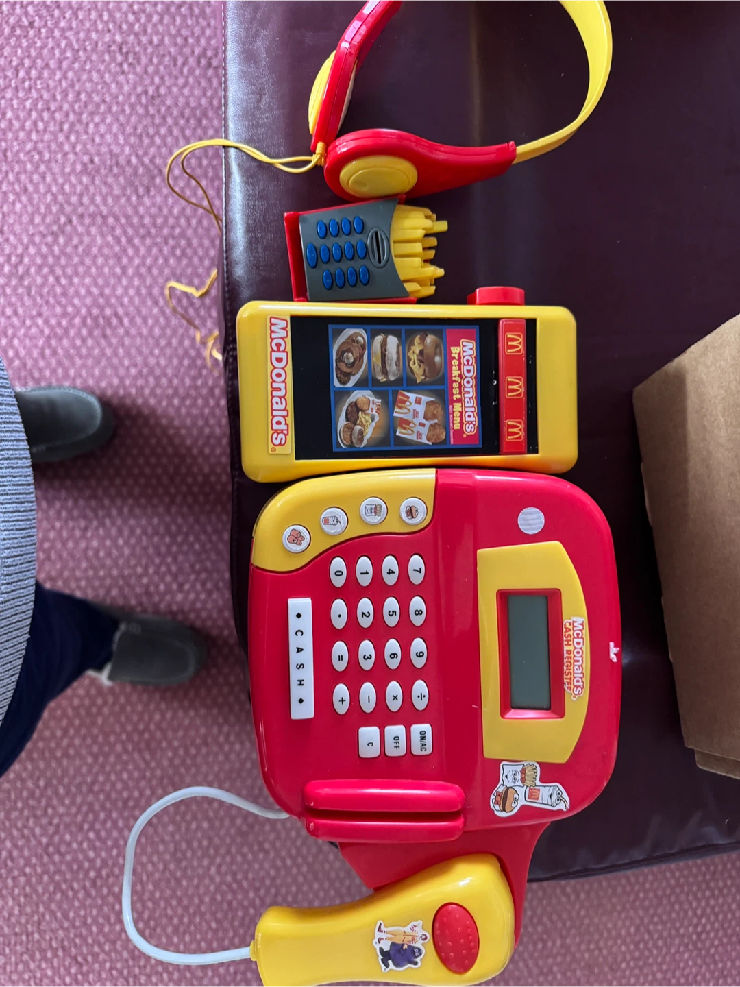 McDonald's Play Food Cash Register and Play Kitchen Playset - photo 2