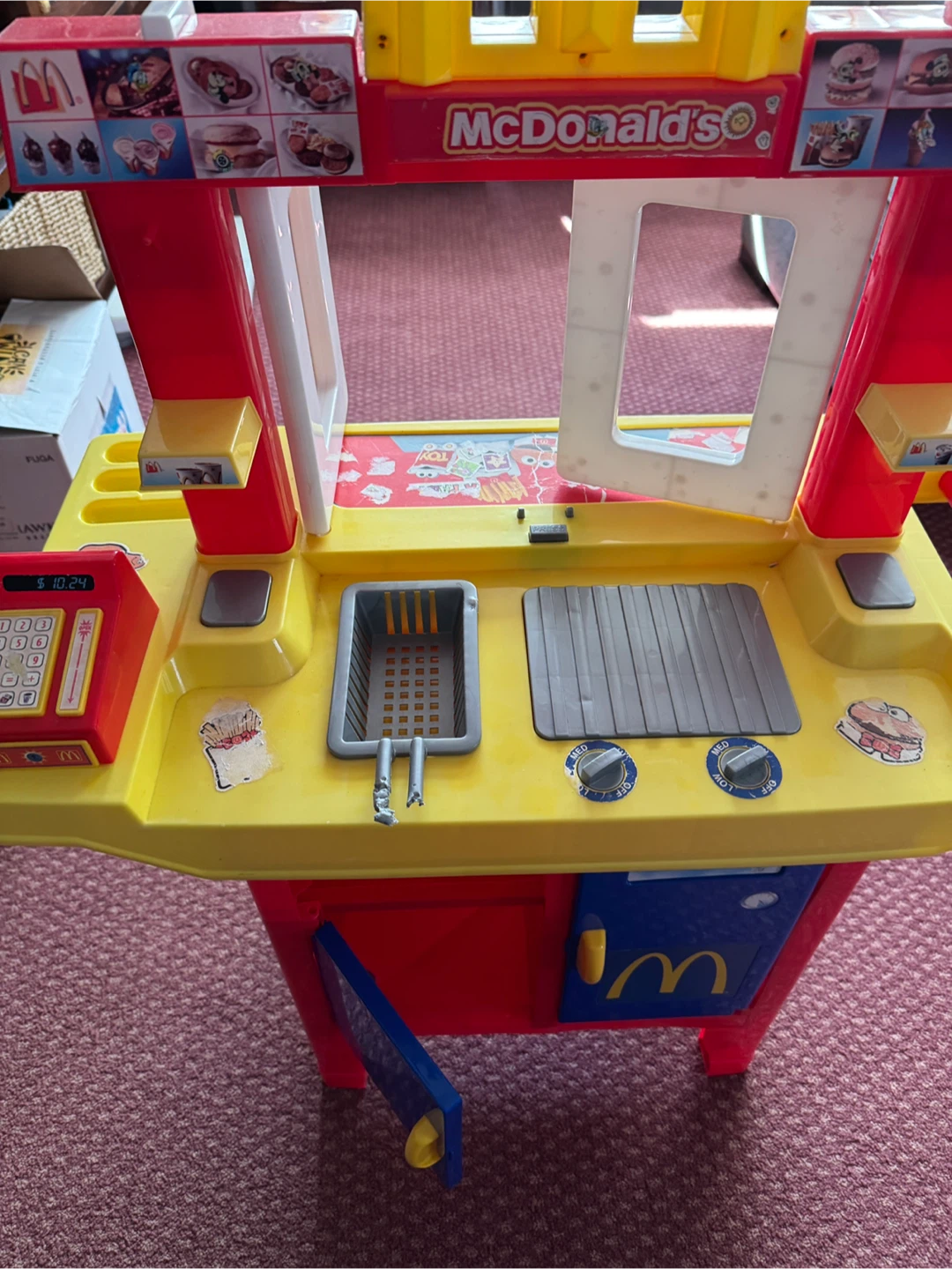 McDonald's Play Food Cash Register and Play Kitchen Playset - photo 3