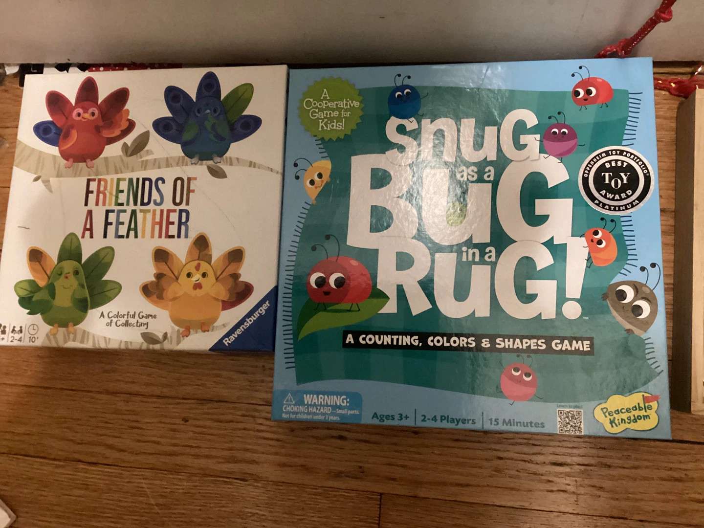 🧡Friends of a Feather & Snug as a Bug in a Rug Board Games
