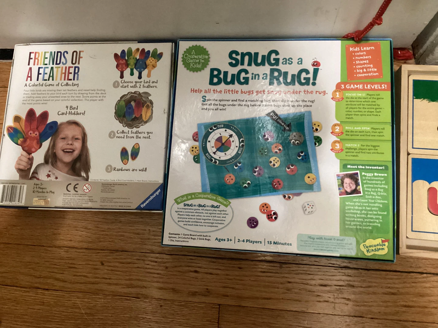 🧡Friends of a Feather & Snug as a Bug in a Rug Board Games - photo 3