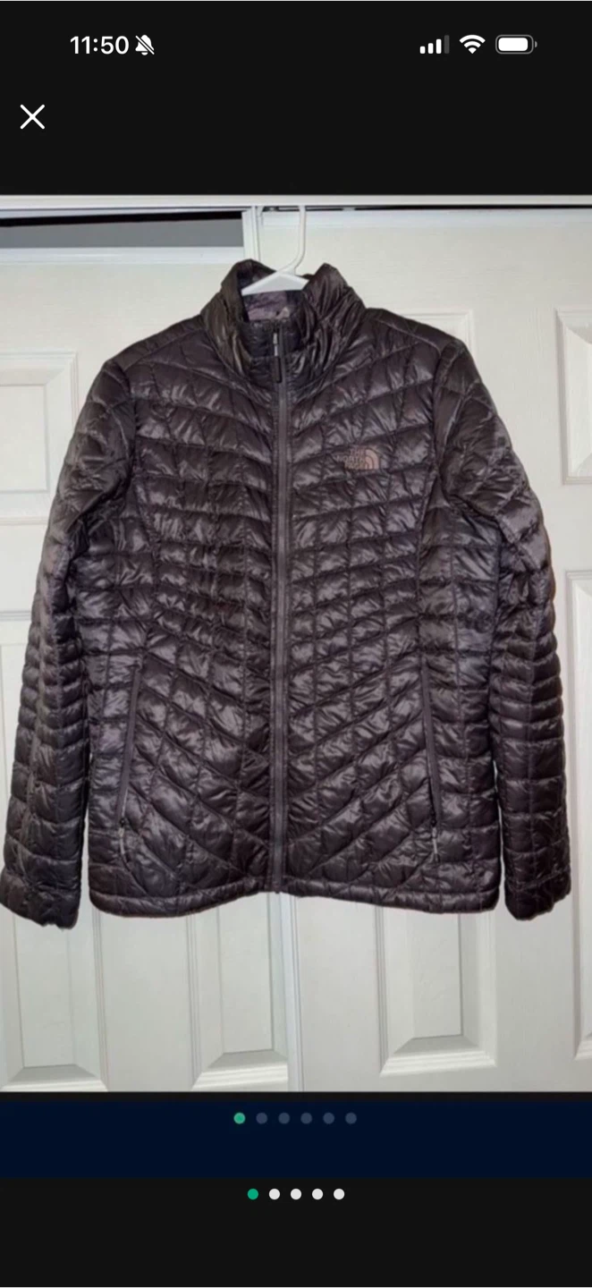 WOMENS The North Face Thermoball Puffer Jacket MEDIUM