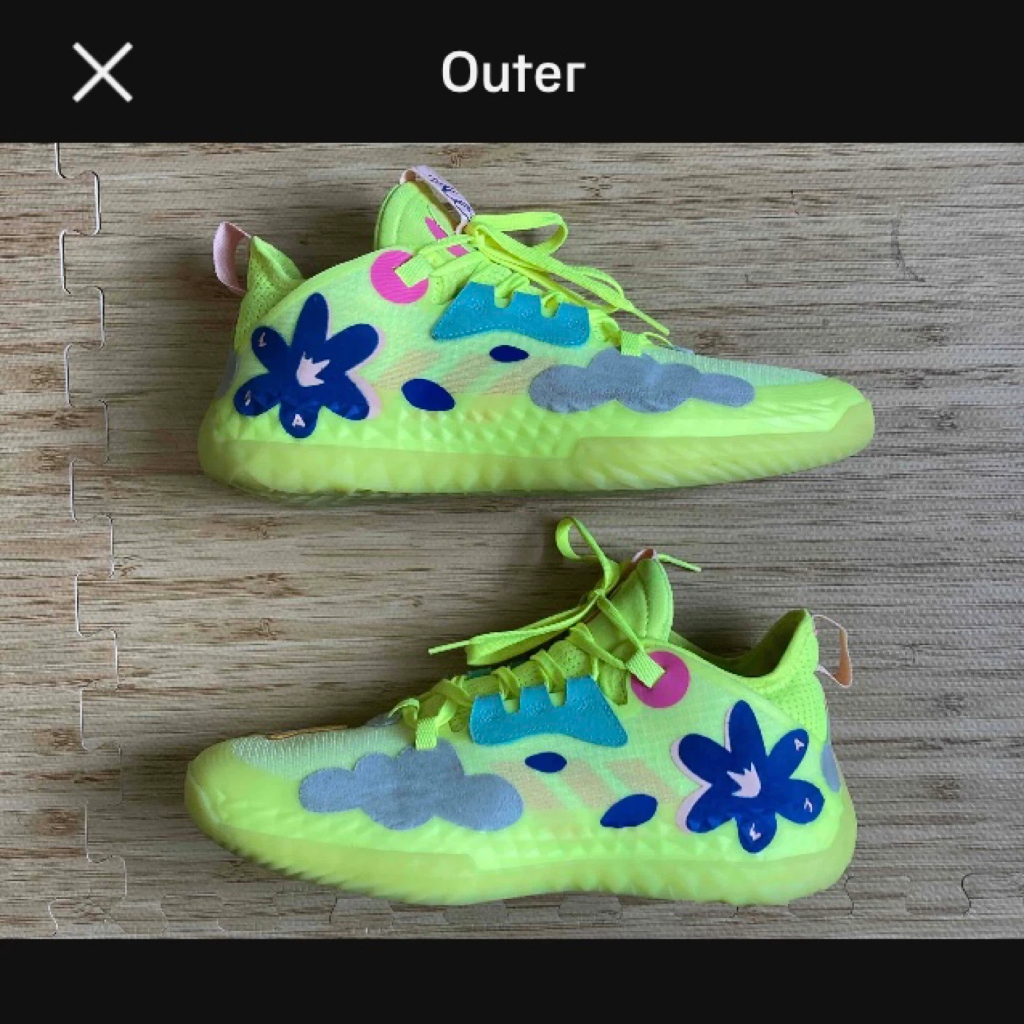 Adidas Harden Vol 5 Solar Yellow - photo 2