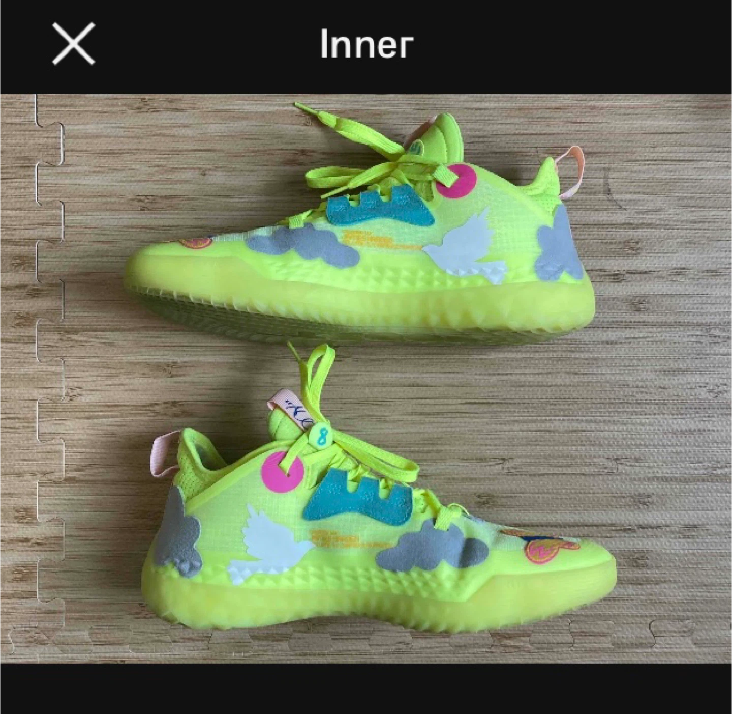 Adidas Harden Vol 5 Solar Yellow - photo 3