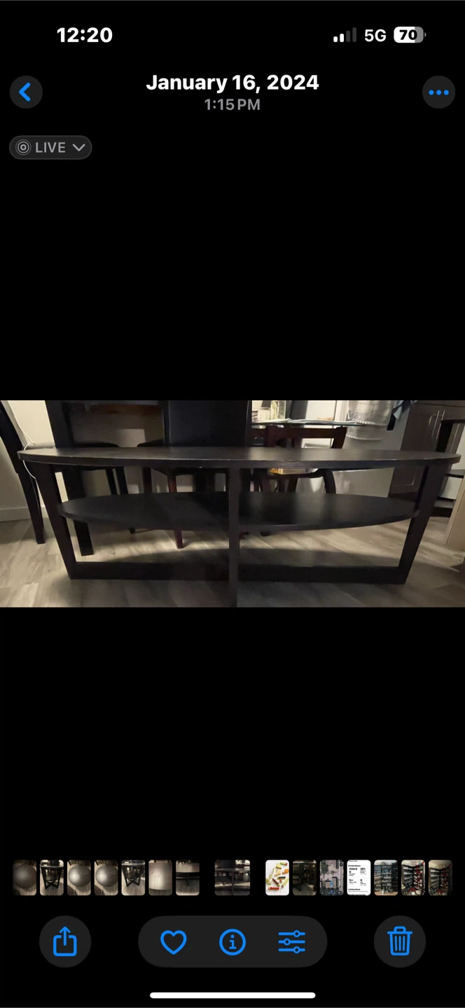 🧡3 piece Coffee Table Set - photo 2