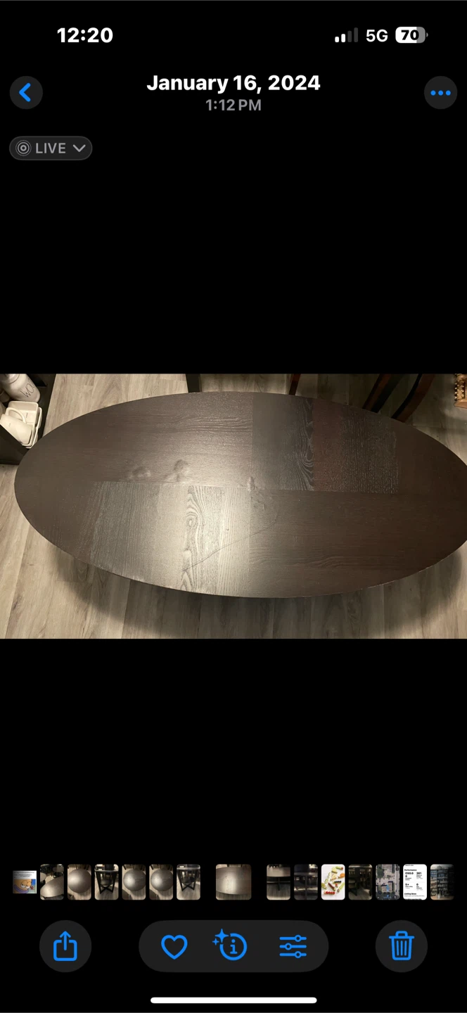 🧡3 piece Coffee Table Set - photo 4