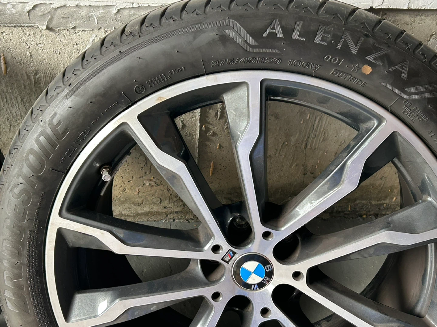 Bridgestone Alenza Tires with BMW Wheels