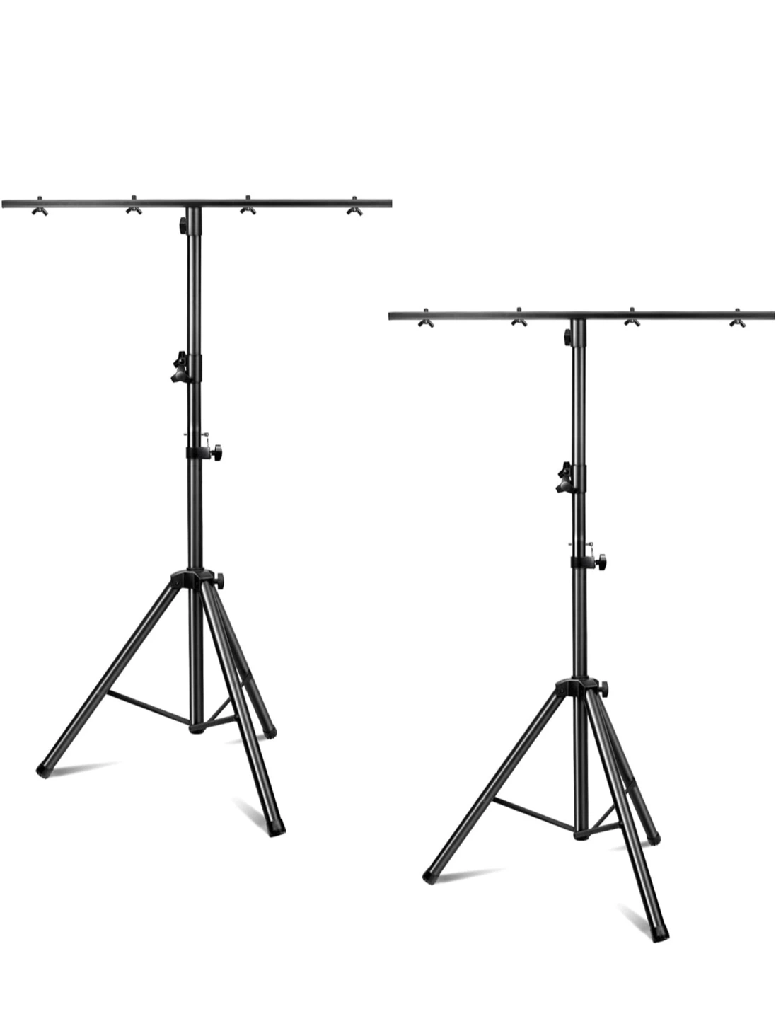 Adjustable Lighting Stand T-Bar Truss 2-Pack