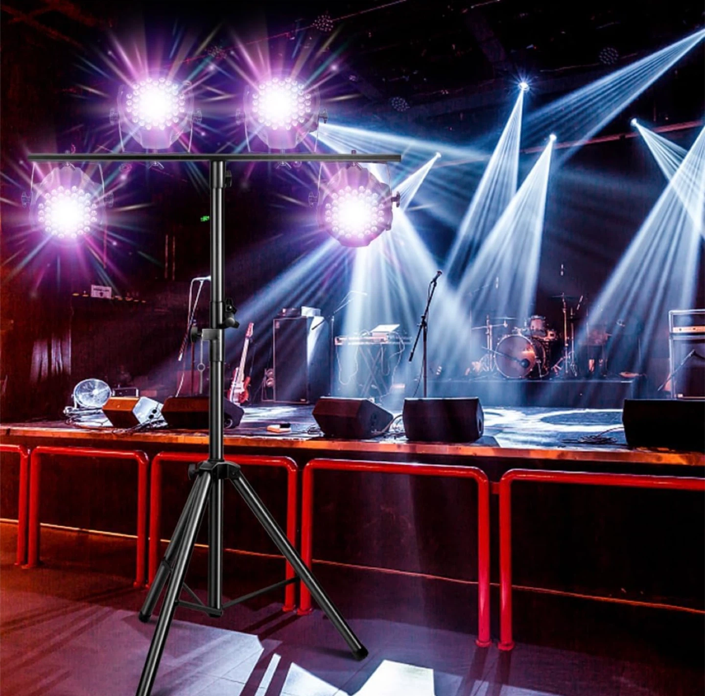 Adjustable Lighting Stand T-Bar Truss 2-Pack - photo 2