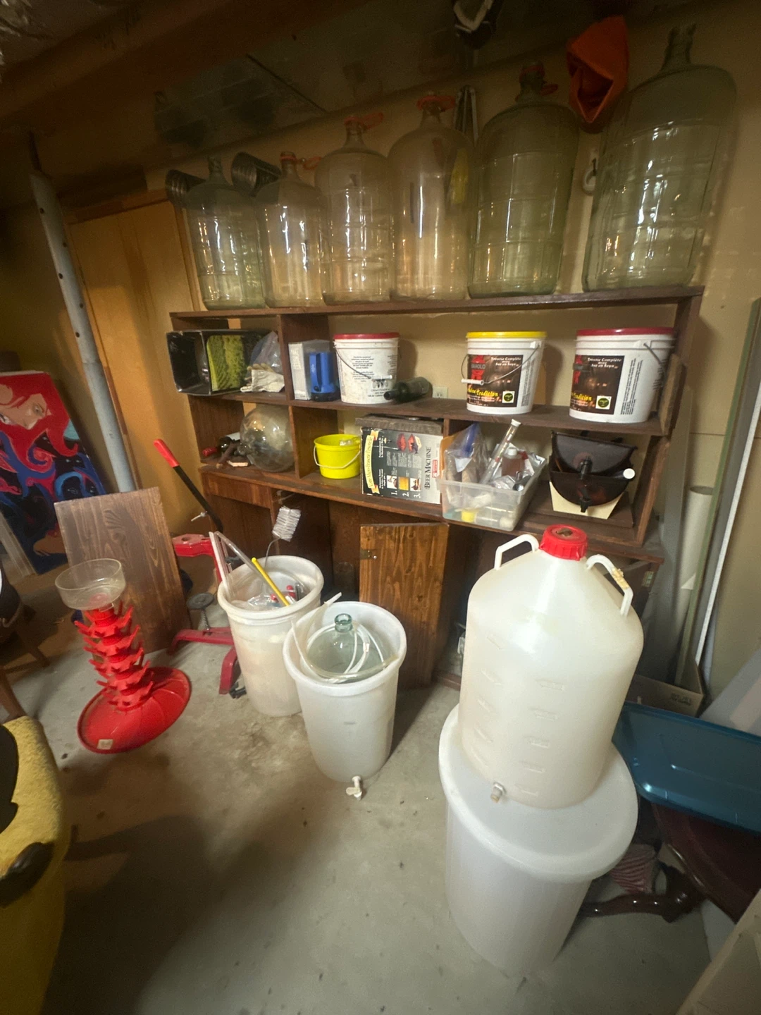 Wine making equipment
