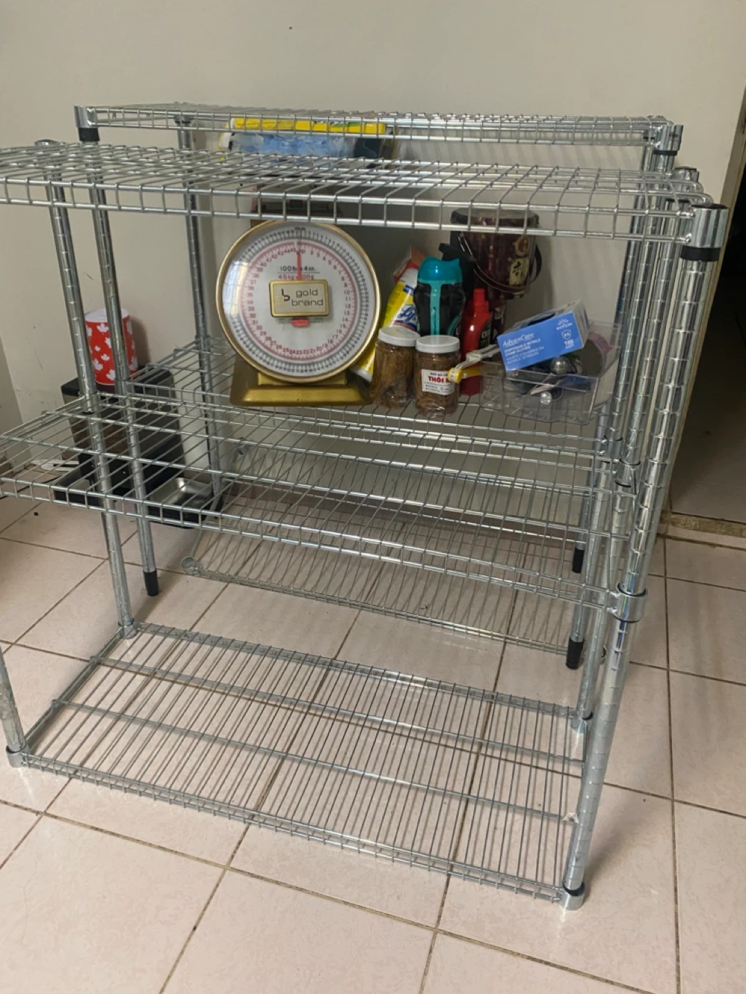 Wire Shelving Unit