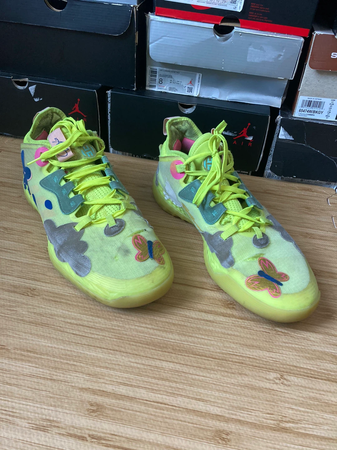 Adidas Harden Vol 5 Solar Yellow