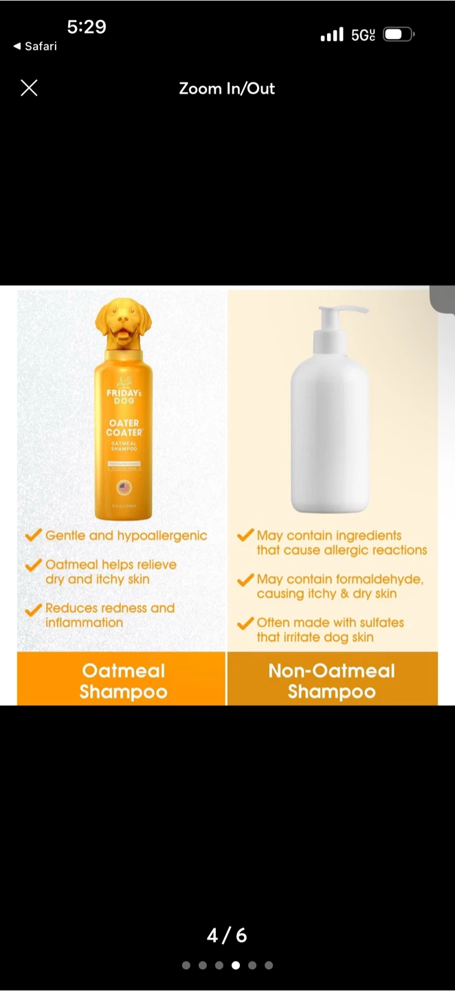 3 Friday's Dog Puppy Oater Coater Oatmeal Shampoo - photo 4