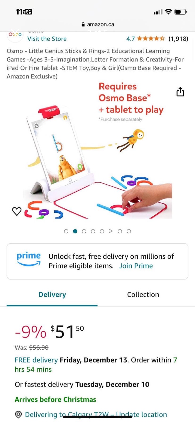 🧡 Osmo Little Genius Sticks & Rings Genius Words Starter Kits - photo 3