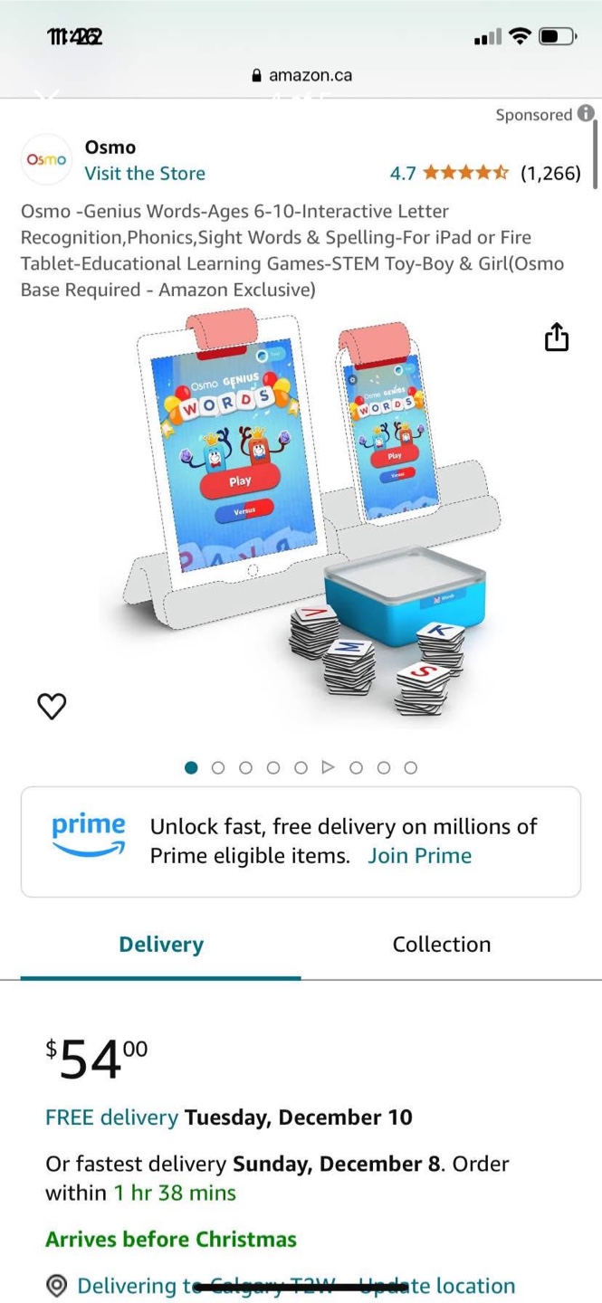 🧡 Osmo Little Genius Sticks & Rings Genius Words Starter Kits - photo 4