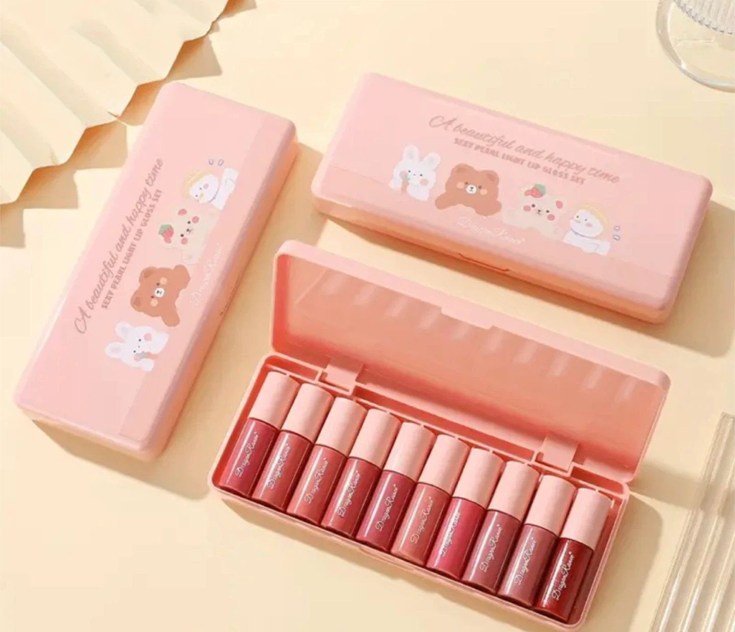 DragonRanc Sexy Pearl Light Lip Gloss Set - photo 2