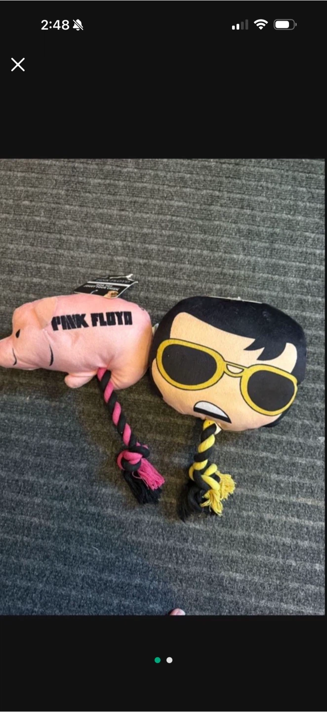 Pink Floyd & ELVIS Dog Toys