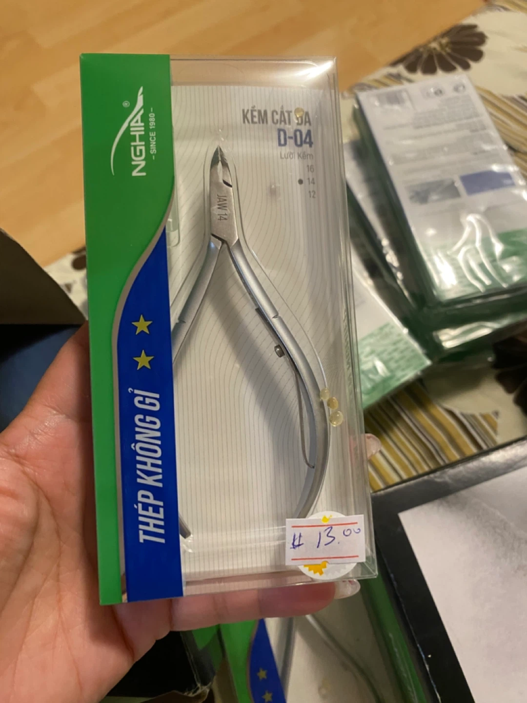 Nghia D-04 Jaw 14 Cuticle Nipper - photo 4