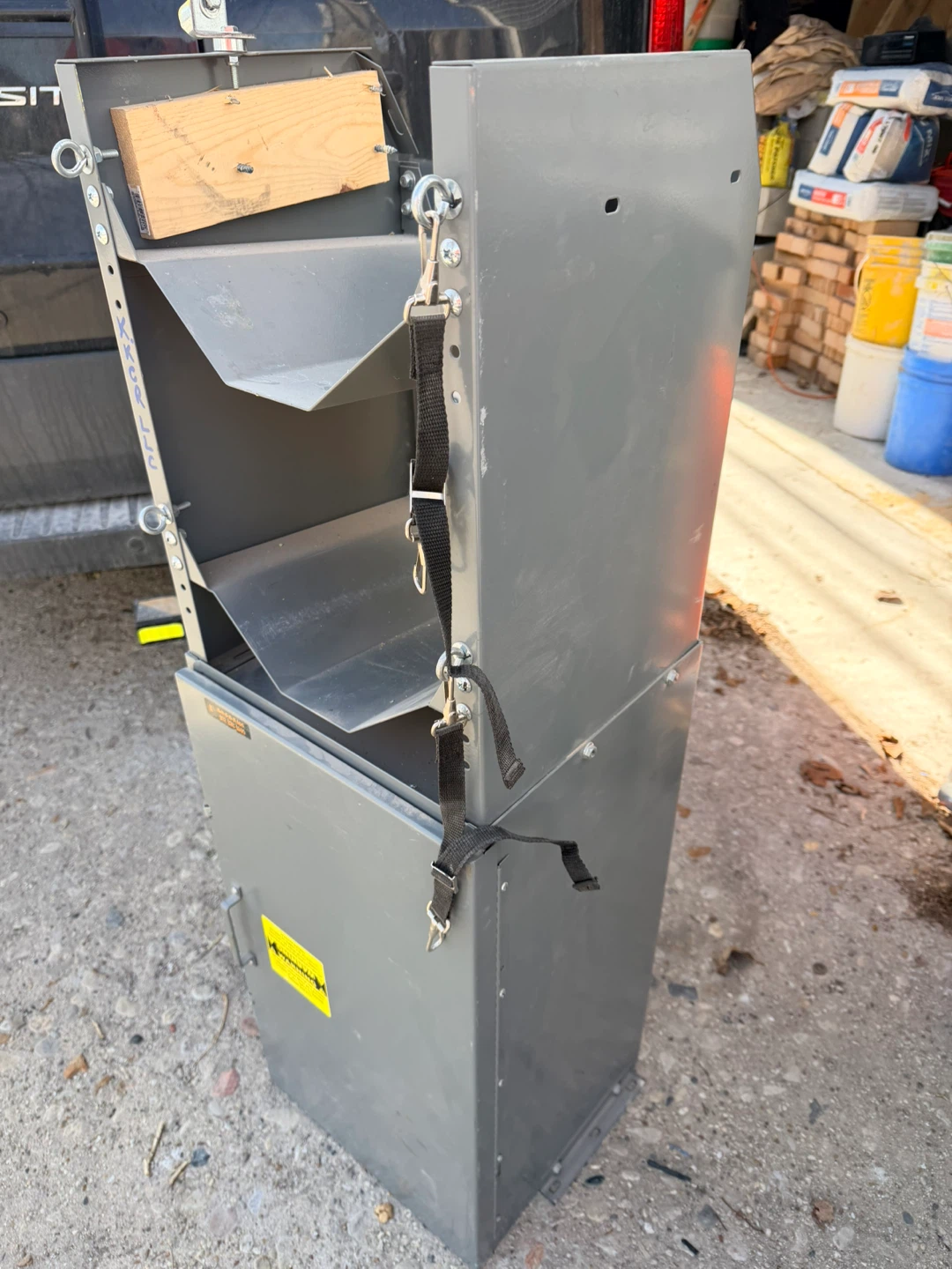 Gray Metal Tool Cart/Organizer - photo 2