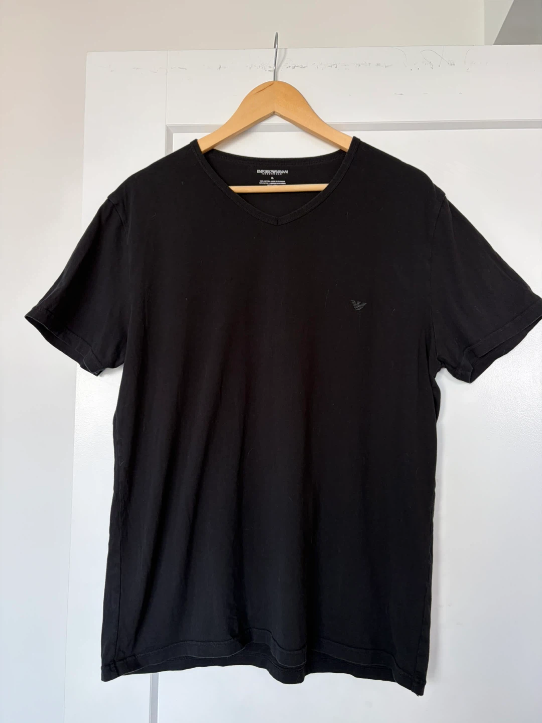 Emporio Armani 3-Pack Black T-Shirts Men’s XL - photo 2