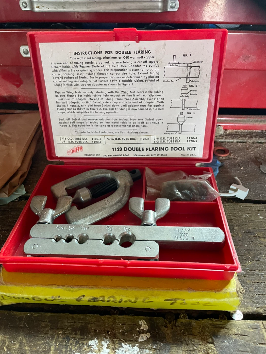 Imperial 1120 Double Flaring Tool Kit - photo 2