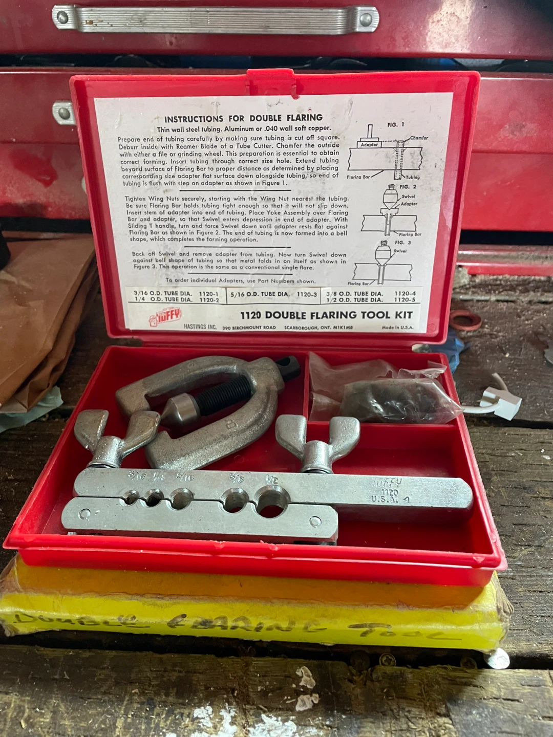 Imperial 1120 Double Flaring Tool Kit