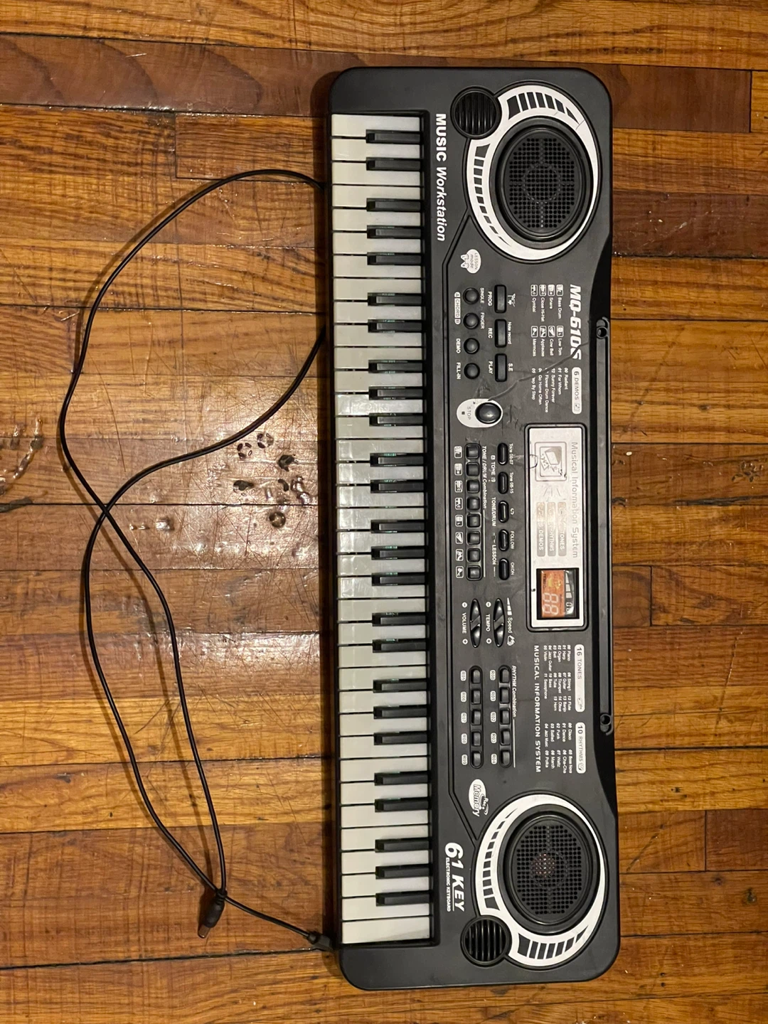 MQ-610S 61 Key Electronic Keyboard Music Workstation