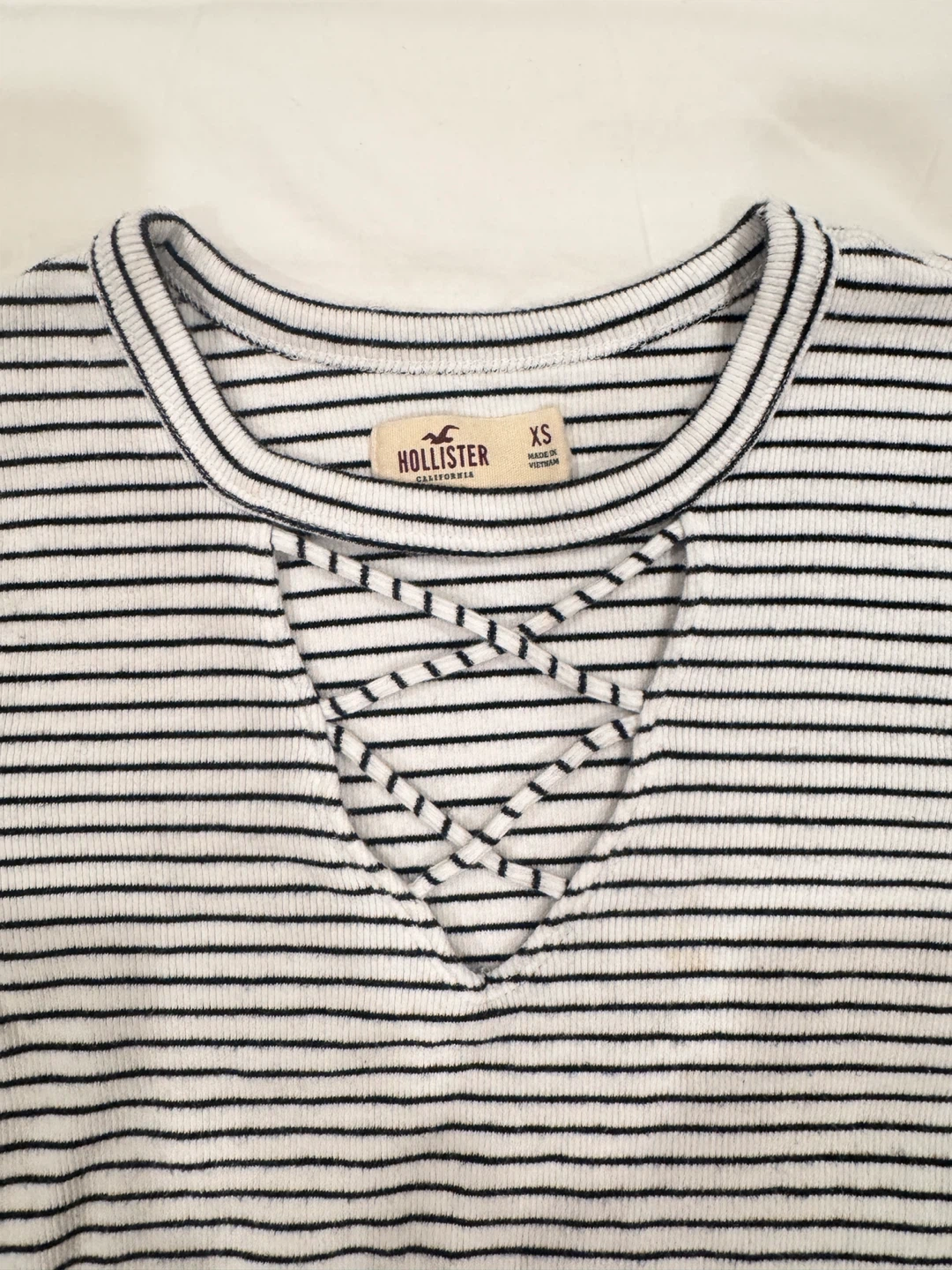 Hollister Striped Long Sleeve Top XS - photo 2