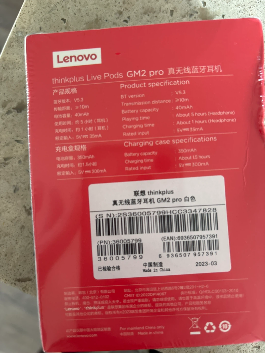🧡 Lenovo thinkplus Live Pods GM2 pro Wireless Earbuds - photo 2