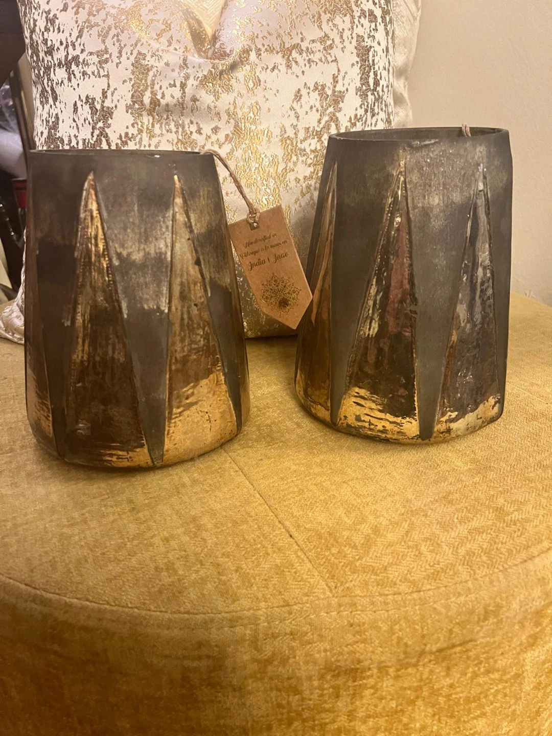 Set of 2 Decorative Vases