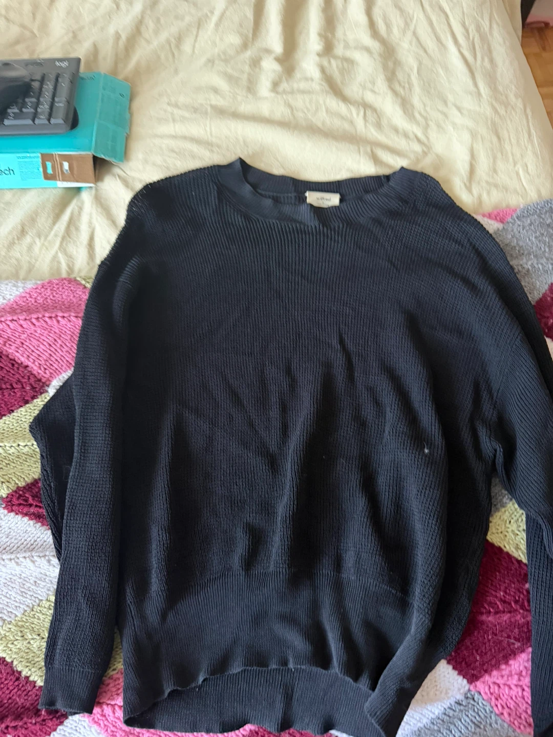 Wilfred Black Crew Neck Sweater - photo 2