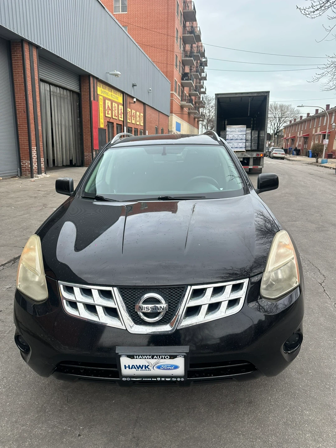 2011 Black Nissan Rogue SV SUV - photo 3
