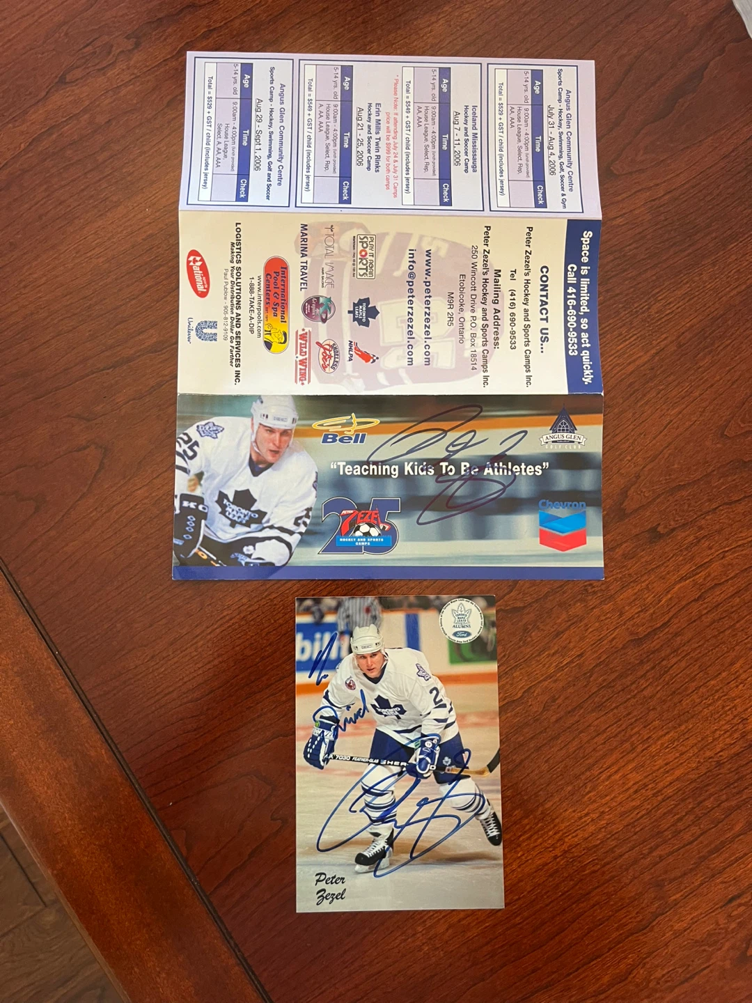 Peter Zezel Autographs