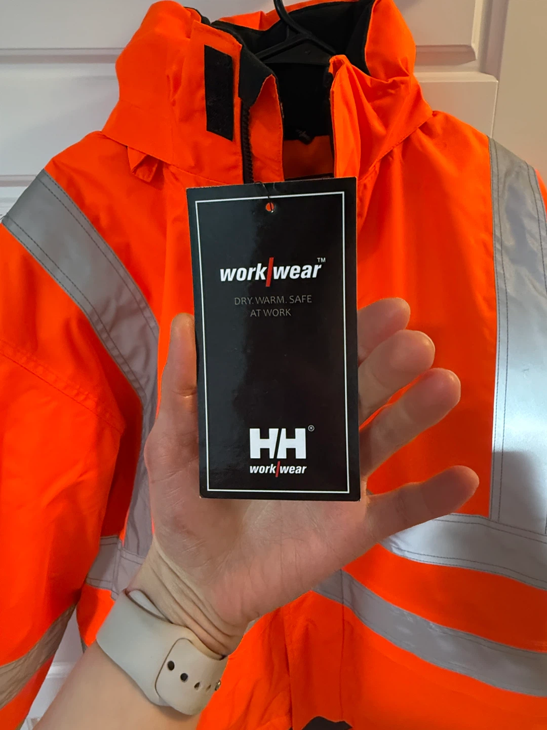 HH Work Wear Safety Jacket - Orange - Size L - photo 2