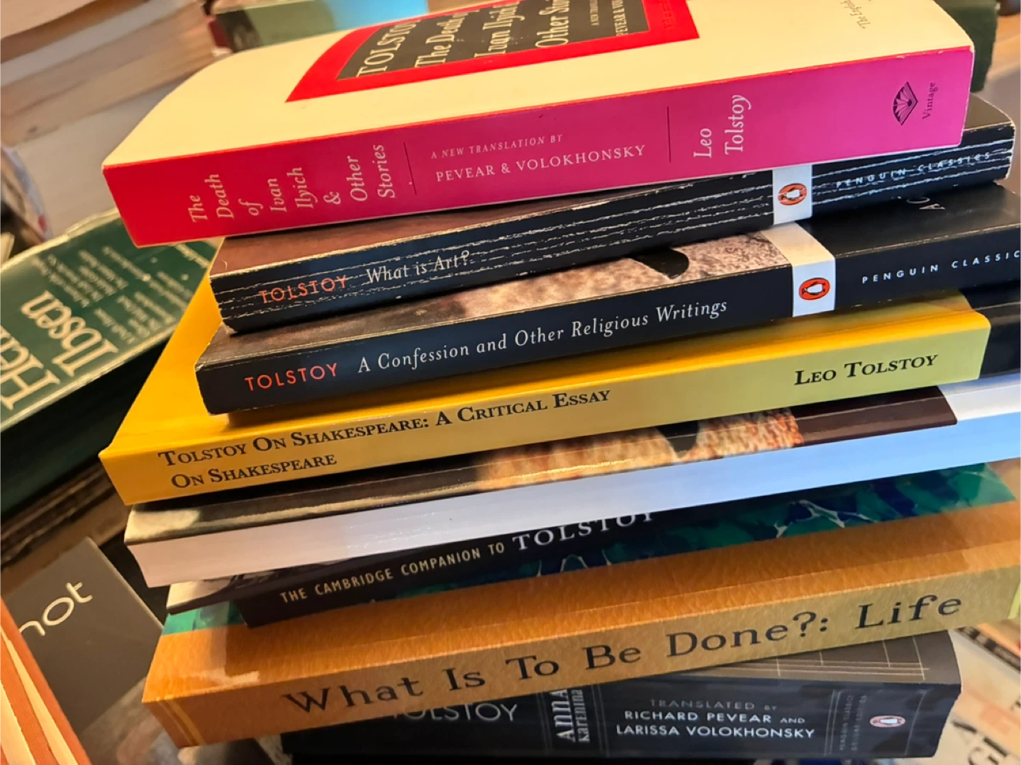 Mystery Box: Leo Tolstoy Collection of Books