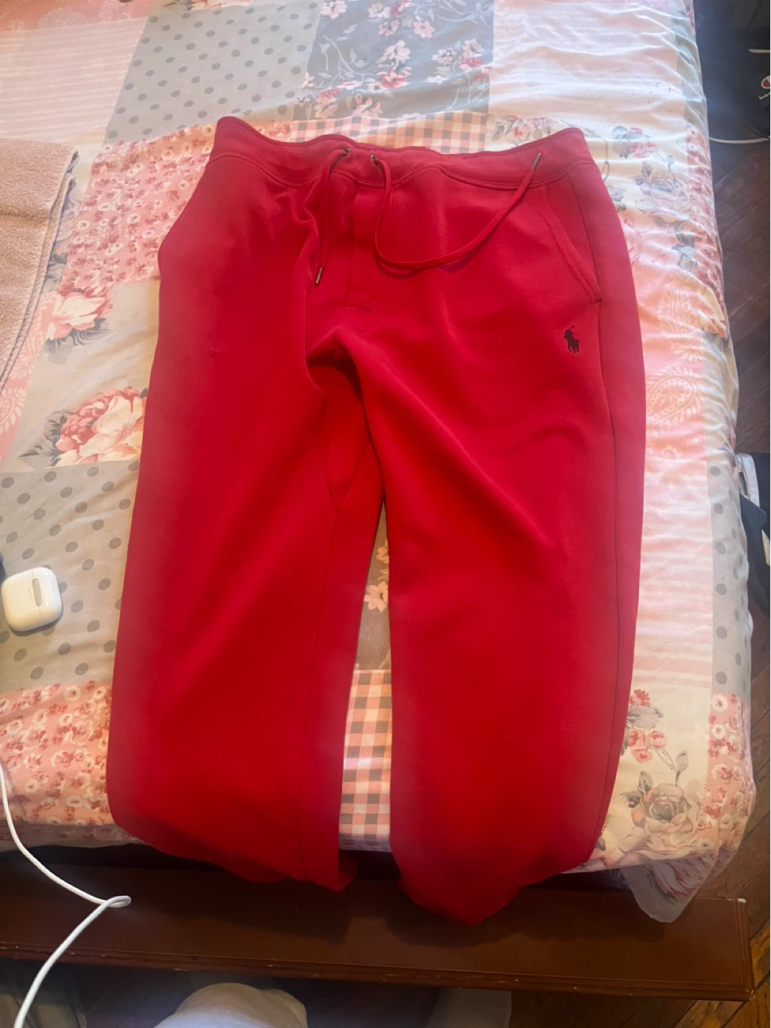 Polo Ralph Lauren Red Sweatpants Size Medium
