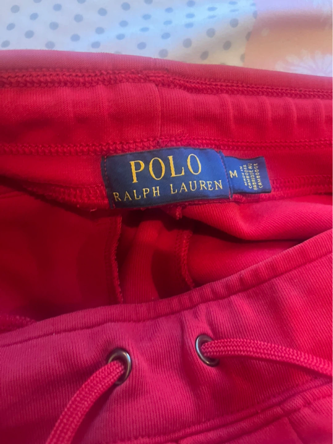Polo Ralph Lauren Red Sweatpants Size Medium - photo 3
