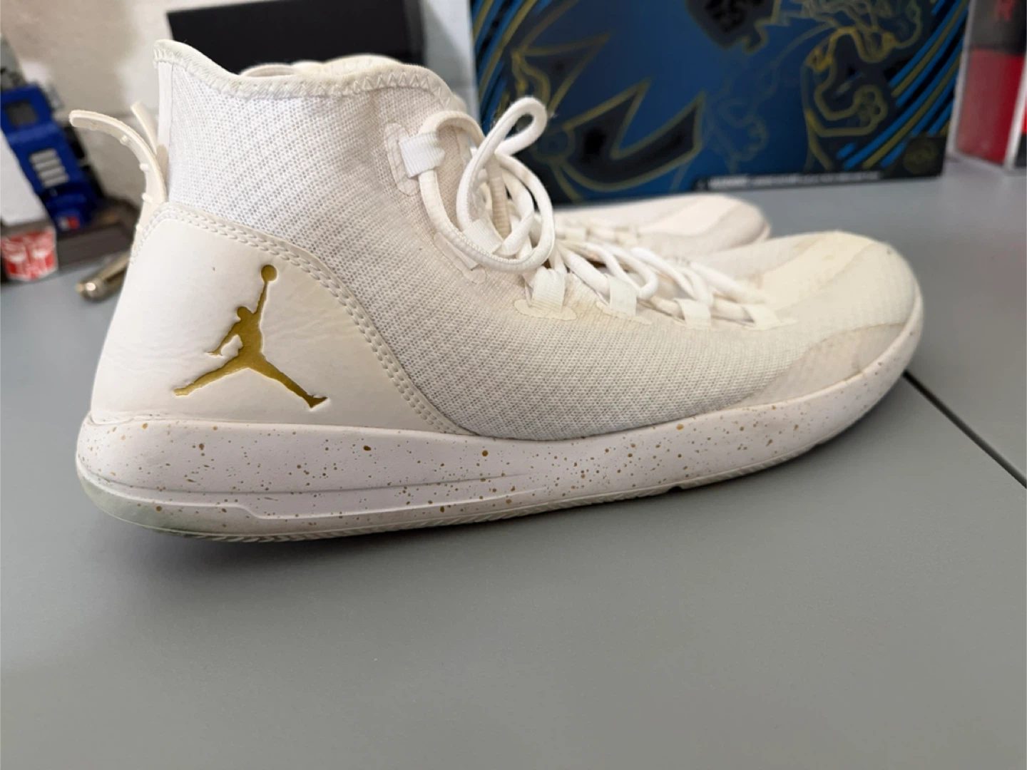 Jordan Ultra Fly 'White Gold' - Men's 13 - Pre-owned - photo 2