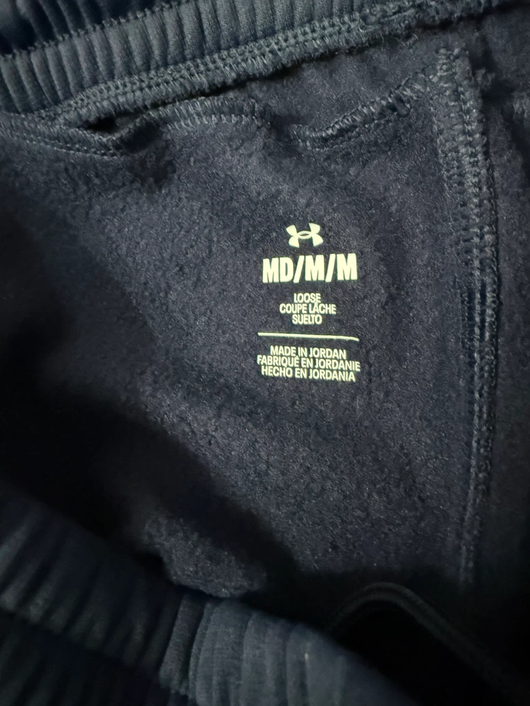 Under Armour Loose Fit Joggers - Navy - Medium - photo 5