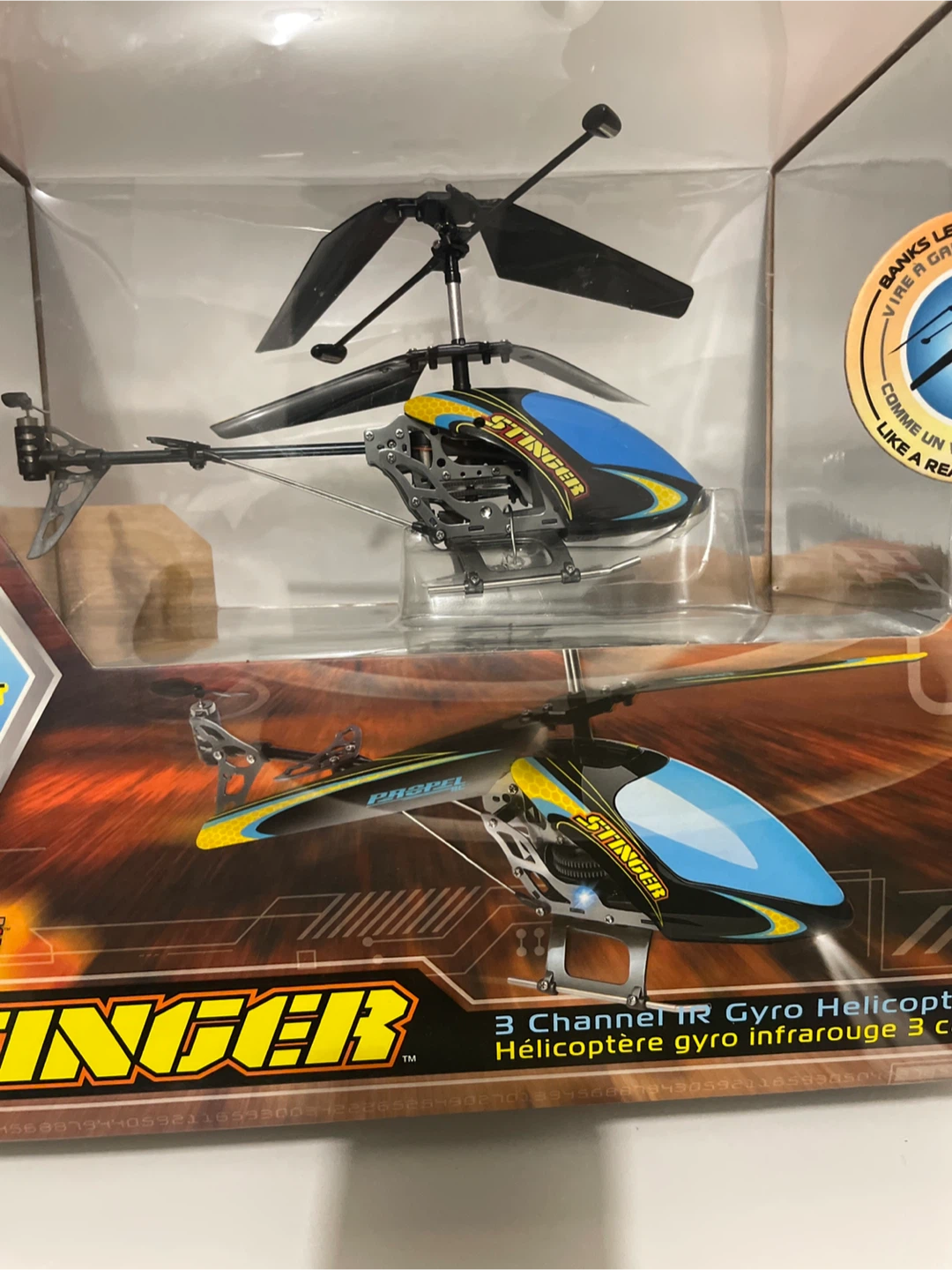 Brand New ~ Propel Stinger 3 Channel RC Gyro Helicopter - photo 2