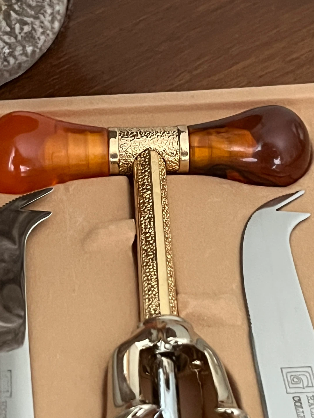 Exclusive Collection Cheese Knife Set with Corkscrew - photo 5