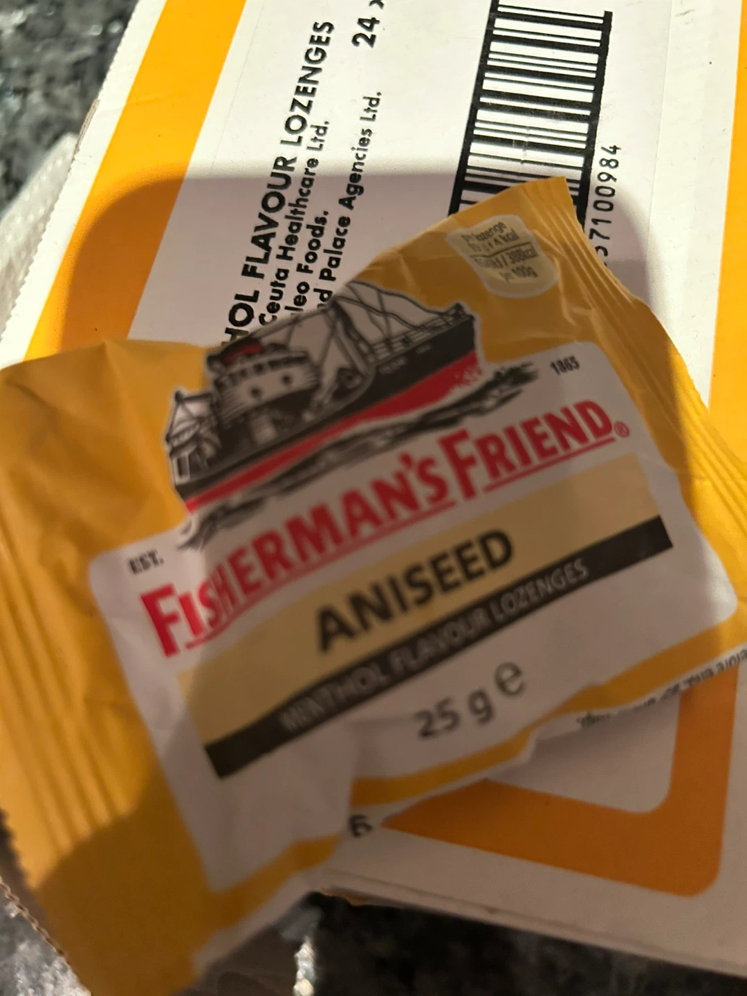 Fisherman's Friend Aniseed & Menthol Flavour Lozenges