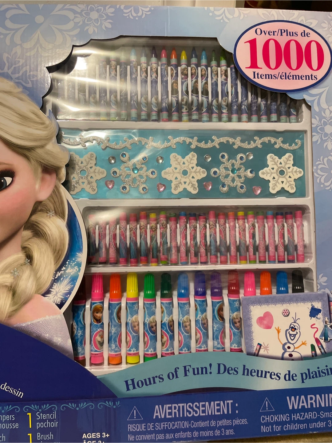 Disney Frozen "World of Creativity" Art Set - Over 1000 Pieces - photo 4