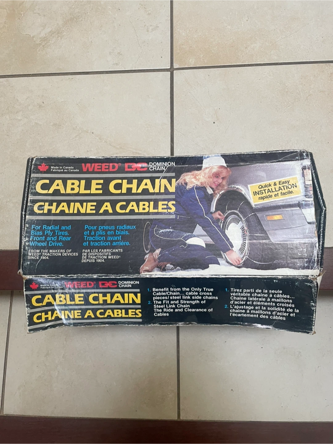 Weed Dominion Cable Chain No. 1038