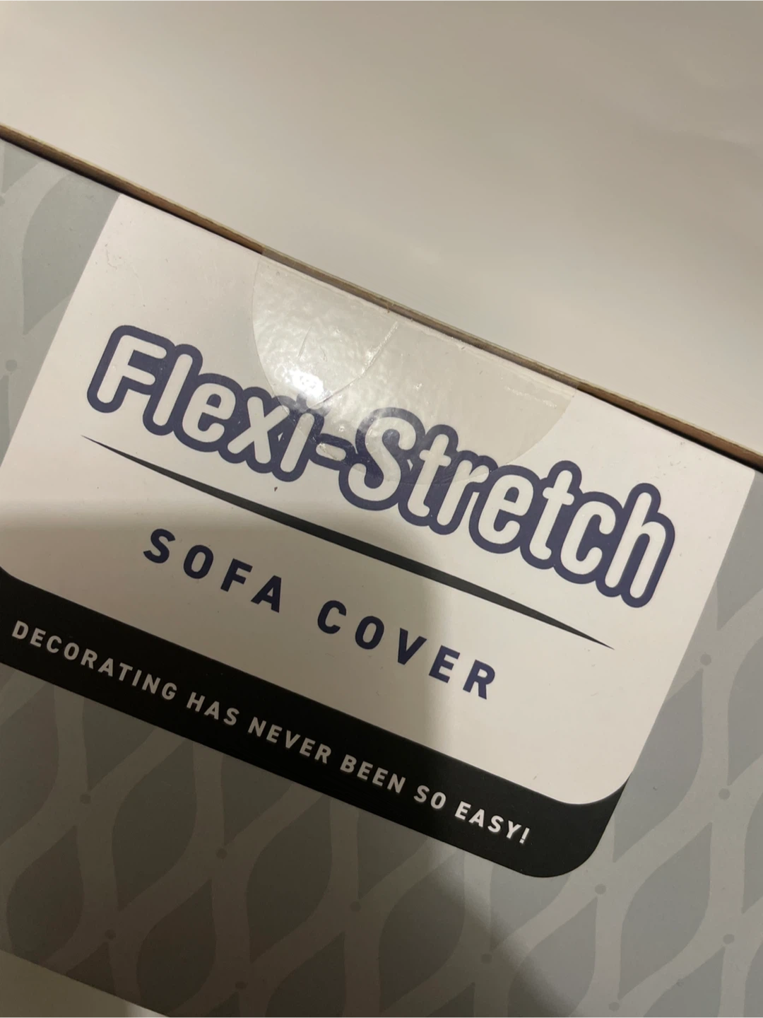 Flexi-Stretch 3 Seater Sectional Sofa Cover - Leaf Print - photo 2