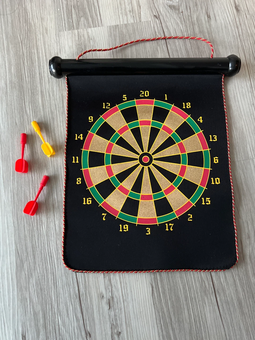 2 in 1 Magnetic Dartboard with Darts