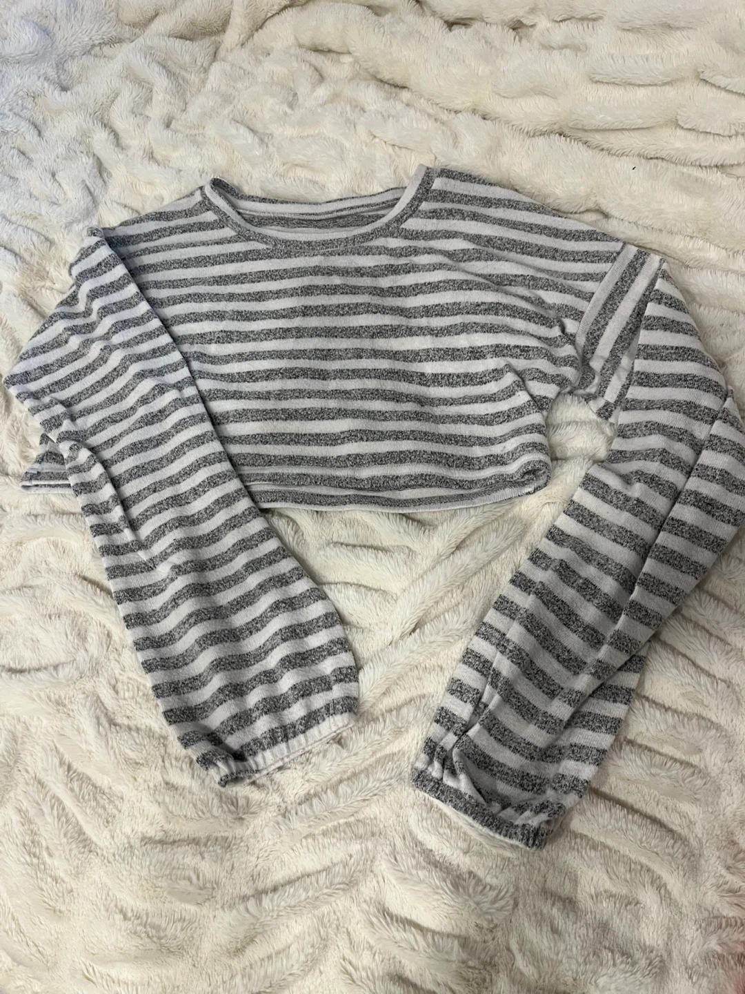 SHEIN White Cable Knit Sweaters